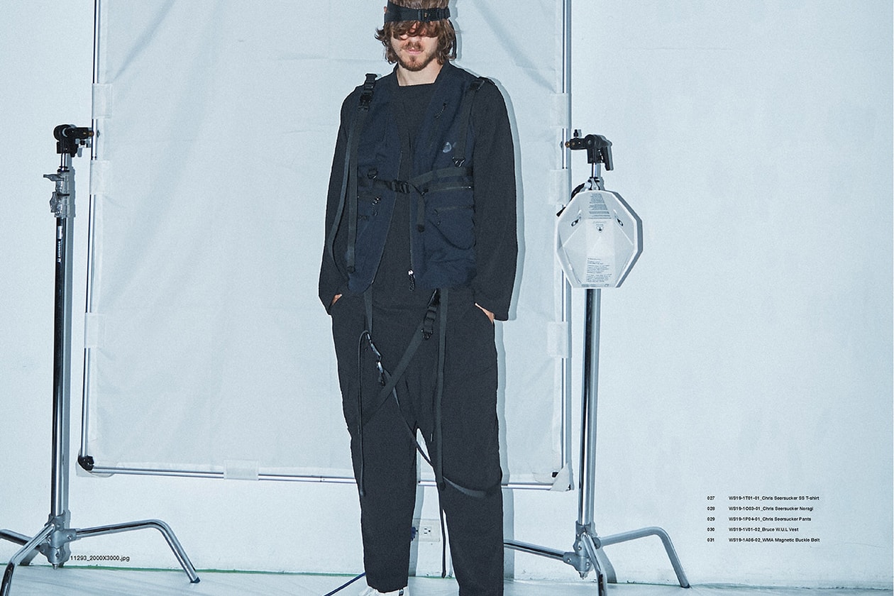 Wisdom Spring/Summer 2019 Collection Lookbook ss19 taiwan techwear release date info buy