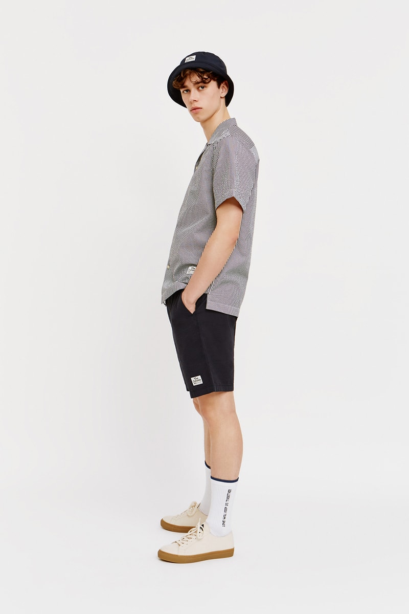 Wood Wood Mid Season SS19 Spring Summer 2019 Collection Lookbook Drop The Outside Theme Reworked Alvaro Shirt T-Shirt Bucket Hat Stripes Colorful Graphic Logo Drawings 
