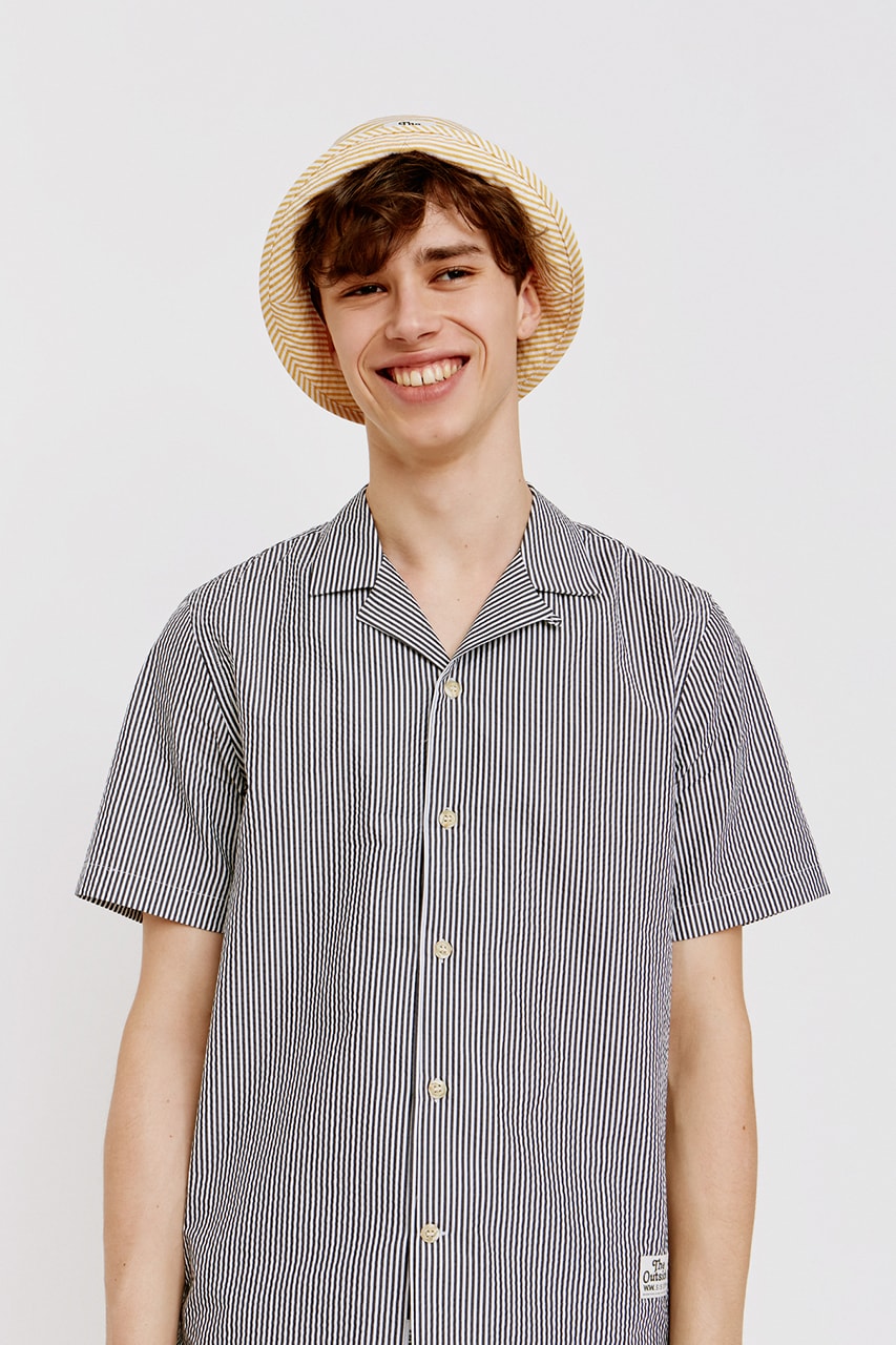 Wood Wood Mid Season SS19 Spring Summer 2019 Collection Lookbook Drop The Outside Theme Reworked Alvaro Shirt T-Shirt Bucket Hat Stripes Colorful Graphic Logo Drawings 