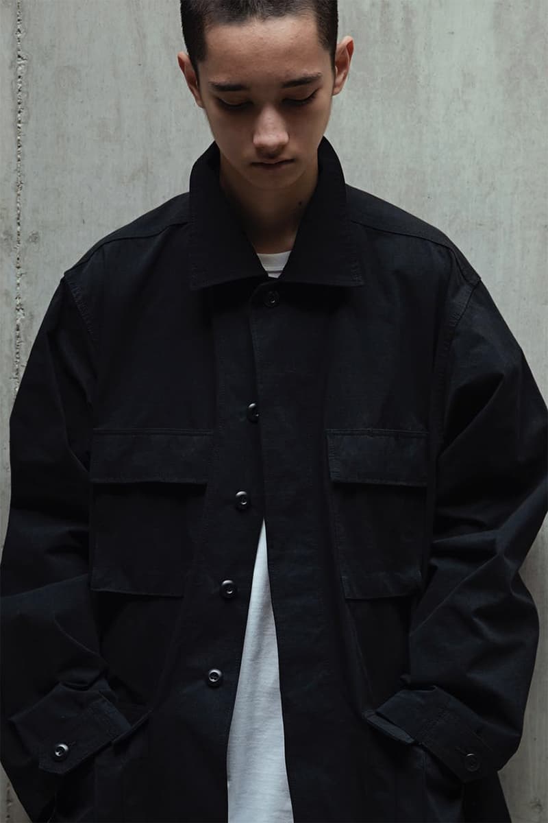 WTAPS Mill Uniforms New Collection Spring Summer 2019 SS19 Lookbook Capsule Workwear Japanese Design Boxy Basics Shirt Jacket T Shirt First Look Cheaper Affordable Discount Diffusion Line