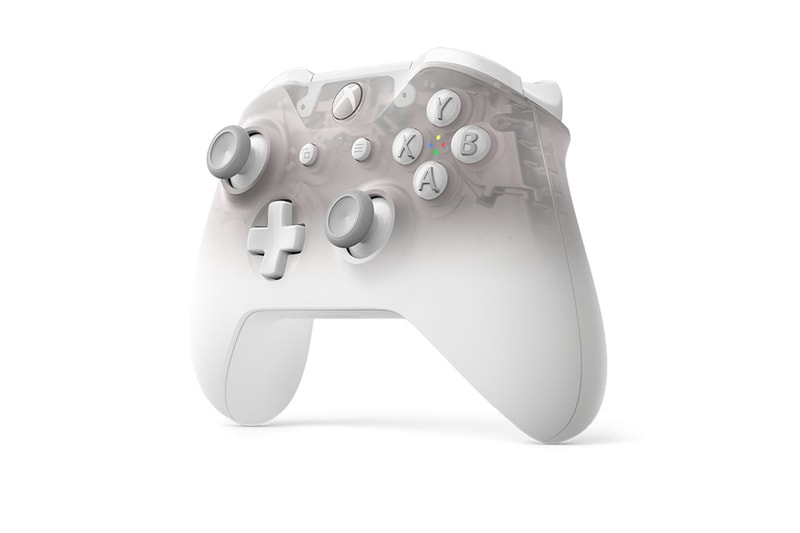 Microsoft Xbox Phantom White Special Edition Controller twitter limited gaming console microsoft Release gaming videos games 