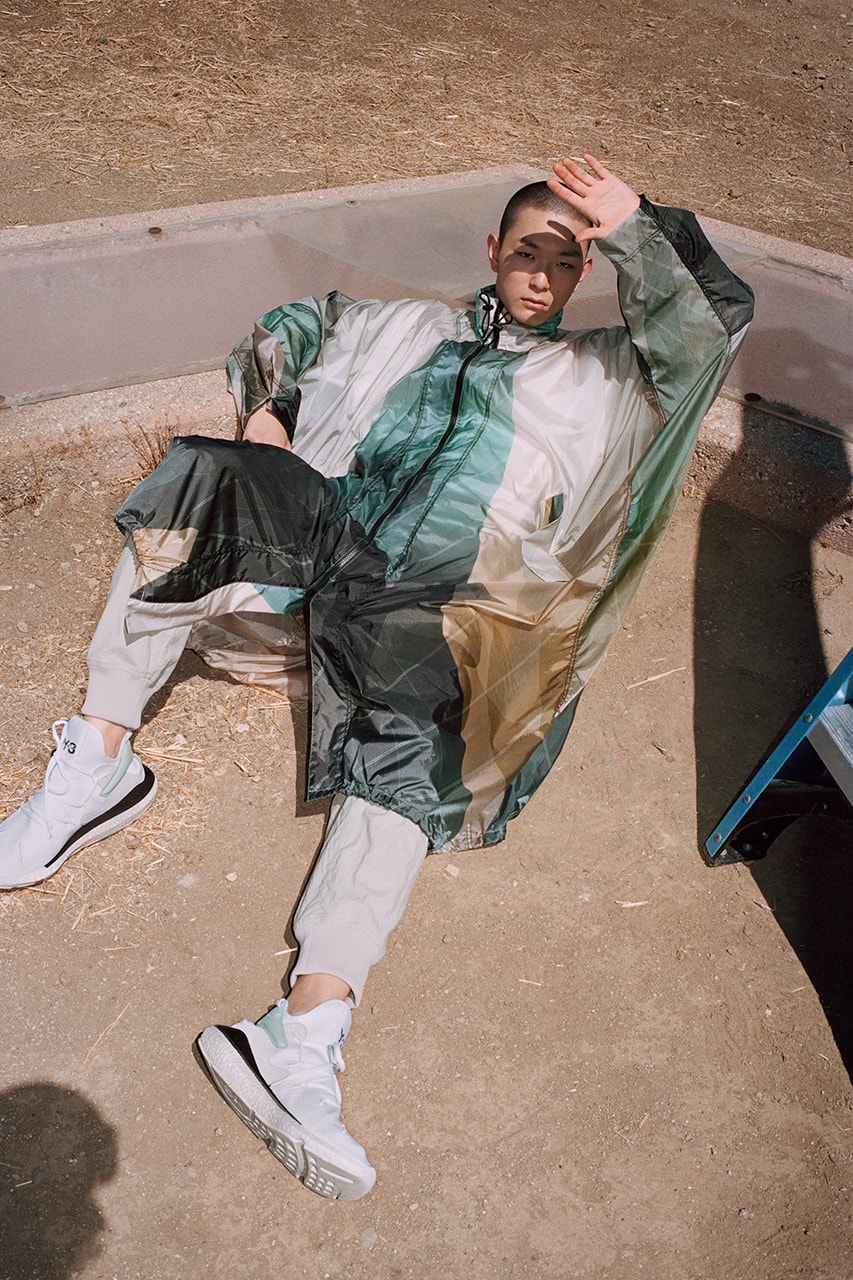 Y-3 AOP Spring/Summer 2019 Collection Lookbook Campaign sailing malibu yacht graphic ss19