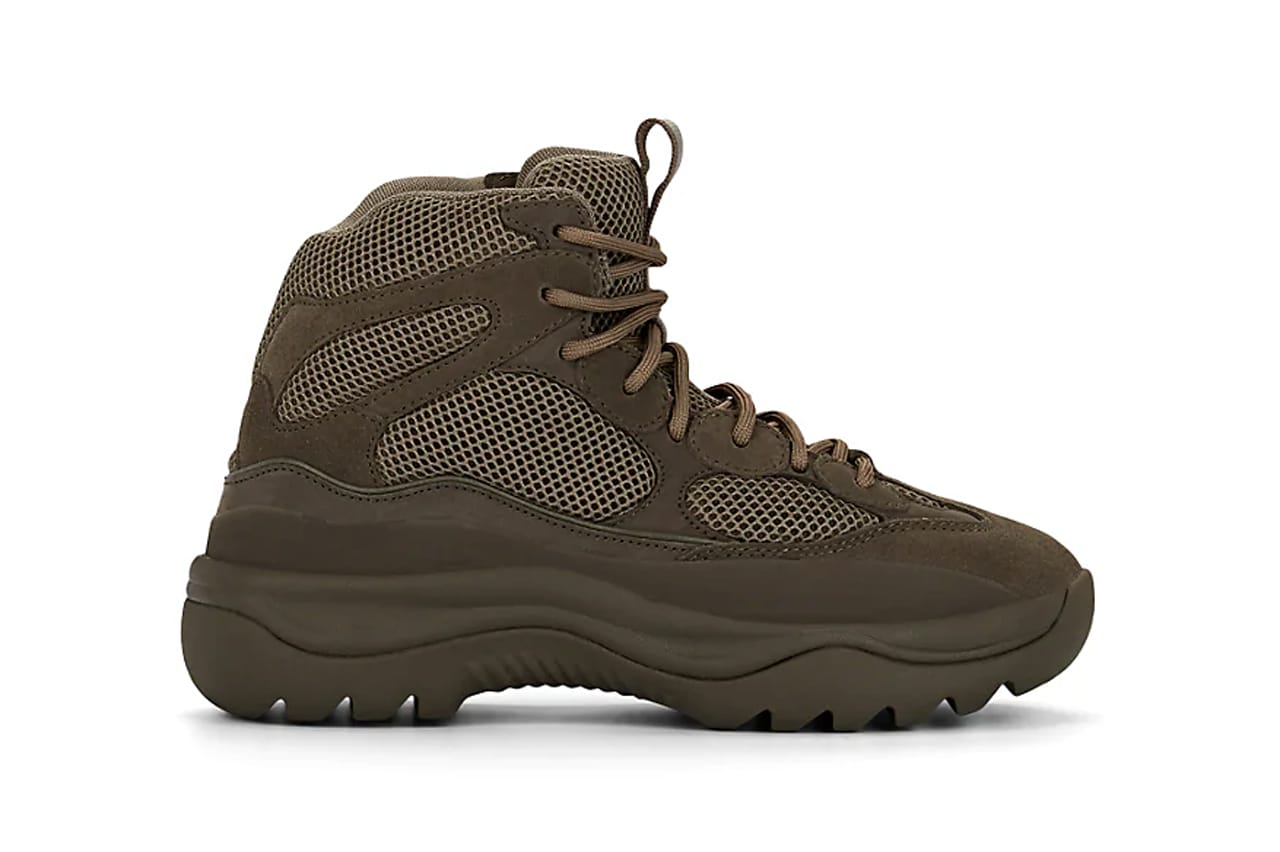 olive green yeezy boots