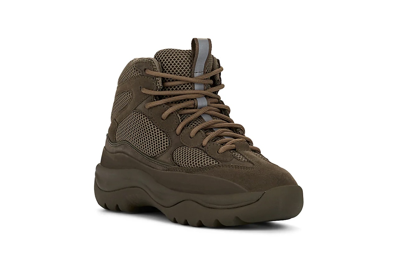 yeezy mixed material boots house blue wakame green colorways release barneys 