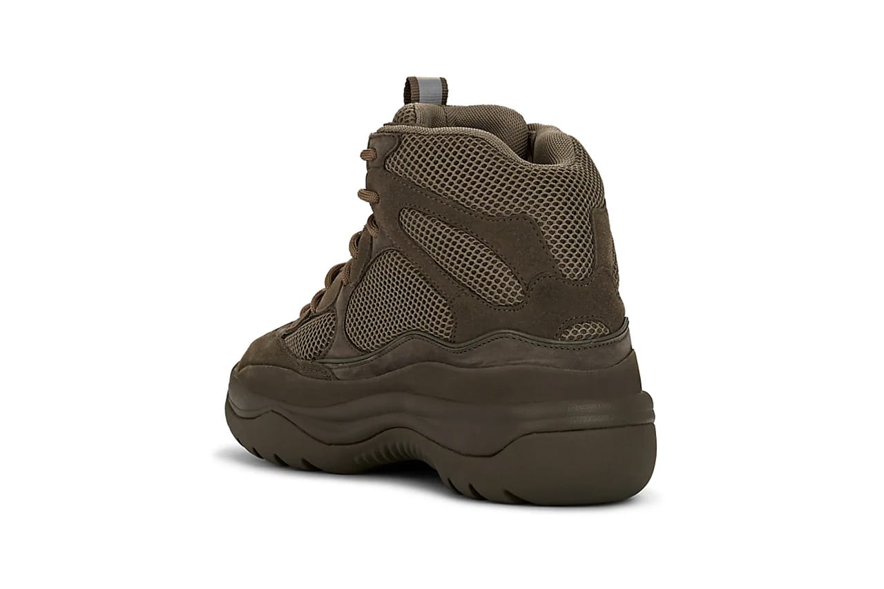 olive green yeezy boots