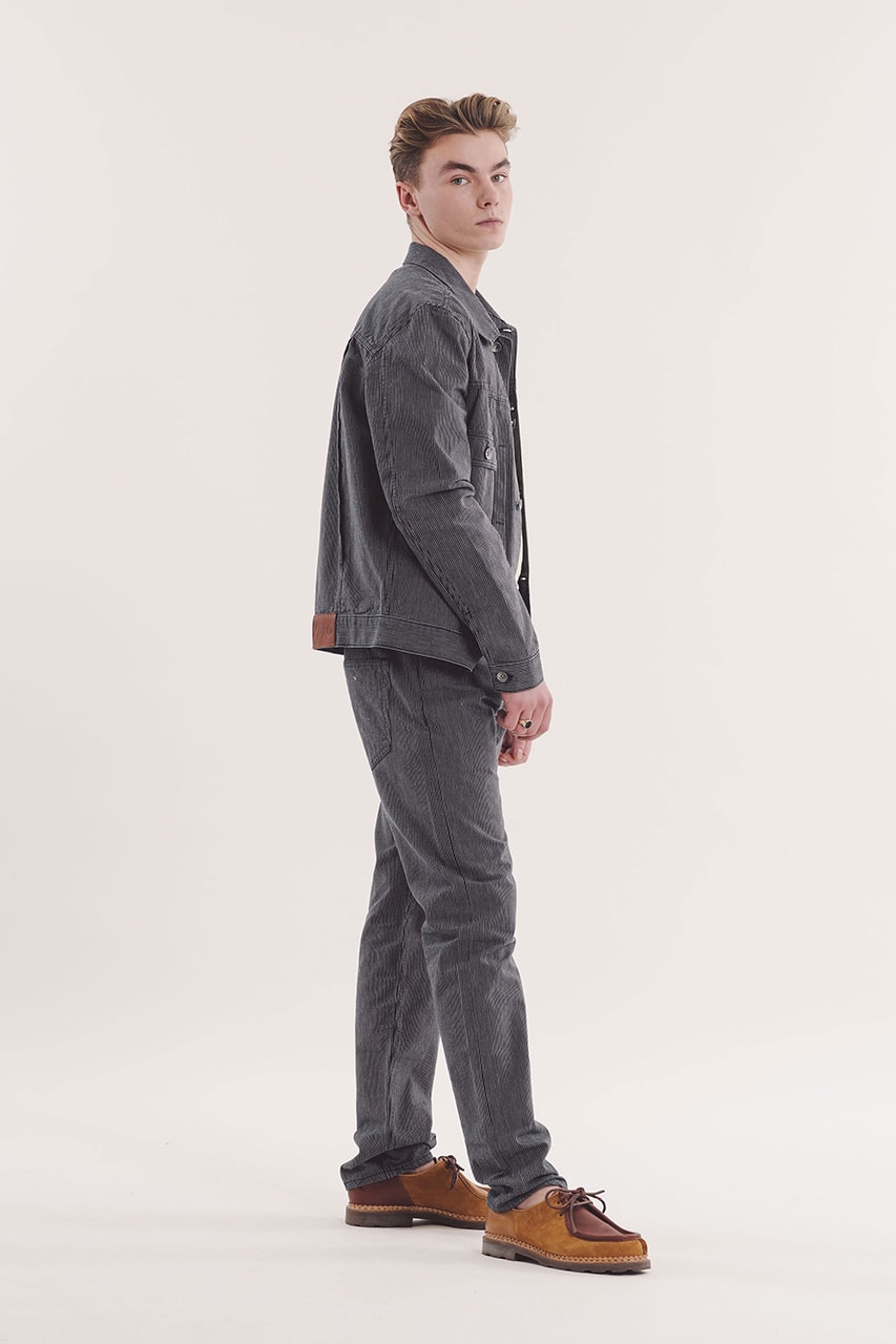 YMC SS19 Spring Summer 2019 Hawksmill Denim Co collaboration vintage denim selvedge japanese trousers work jacket boxy contemporary