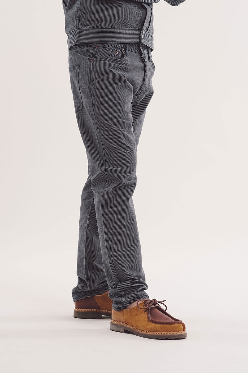 YMC SS19 Spring Summer 2019 Hawksmill Denim Co collaboration vintage denim selvedge japanese trousers work jacket boxy contemporary