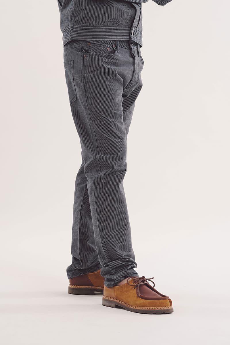 YMC SS19 Spring Summer 2019 Hawksmill Denim Co collaboration vintage denim selvedge japanese trousers work jacket boxy contemporary