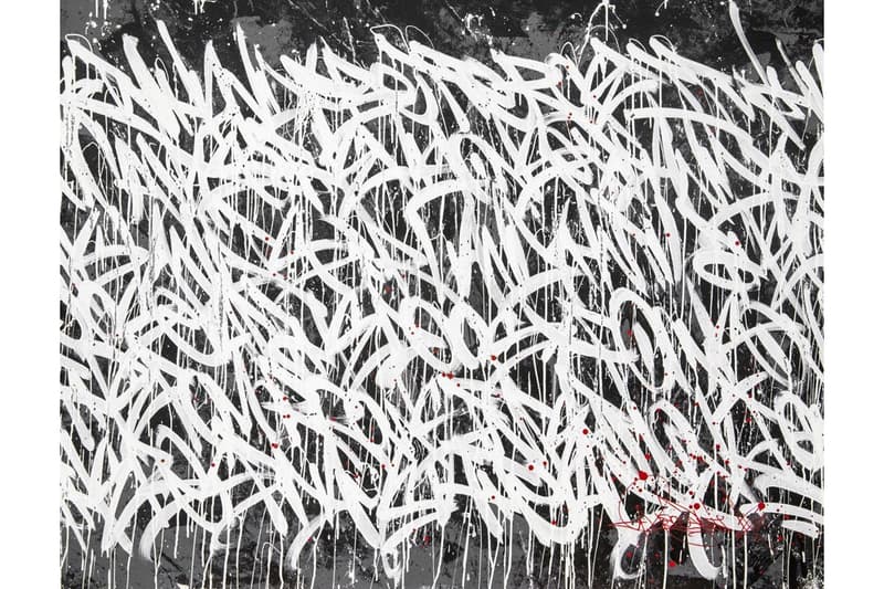 yoon hyup bisco smith midnights gr gallery exhibition paintings artworks graffiti