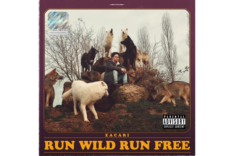 Zacari Run Wild Run Free EP Stream Info california LA lil yachty album TDE debut project music
