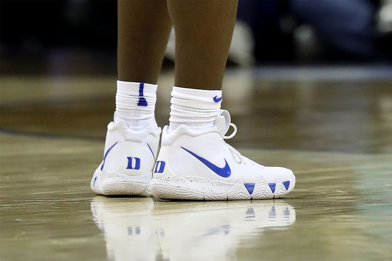 zion williamson nike kyrie 4 nike basketball 2019 march footwear sports march madness duke mens basketball