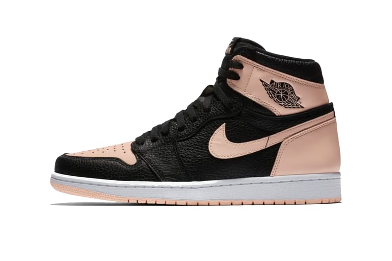 pink and black low top 1s