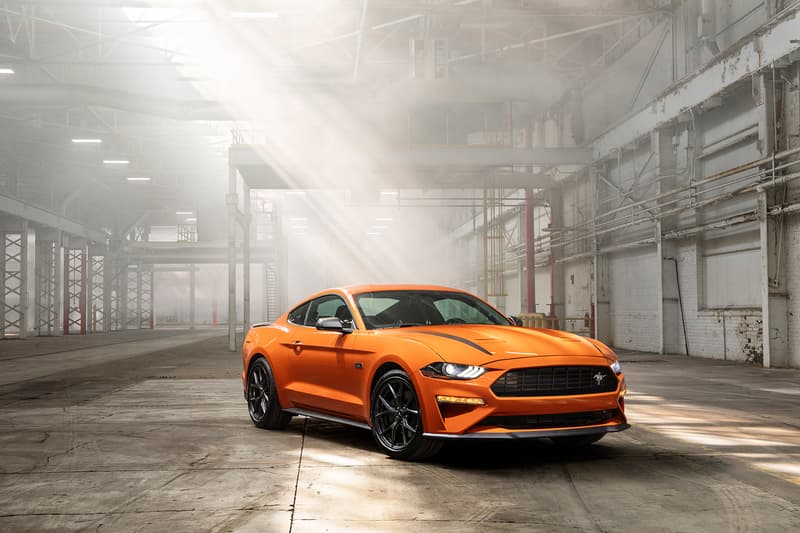2020 Ford Mustang High Performance Turbo Edition EcoBoost Ford Focus RS Engine Orange four second car