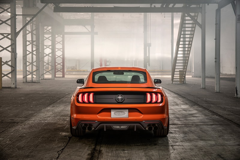 2020 Ford Mustang High Performance Turbo Edition EcoBoost Ford Focus RS Engine Orange four second car