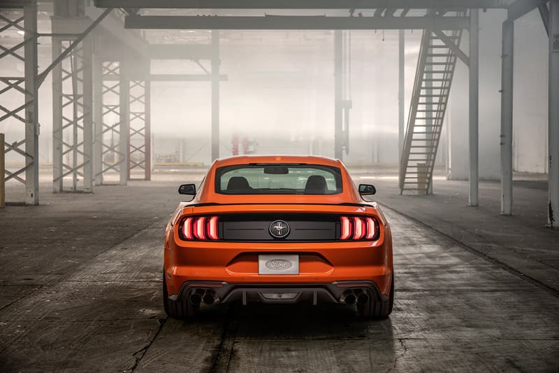2020 Ford Mustang High Performance Turbo Edition EcoBoost Ford Focus RS Engine Orange four second car