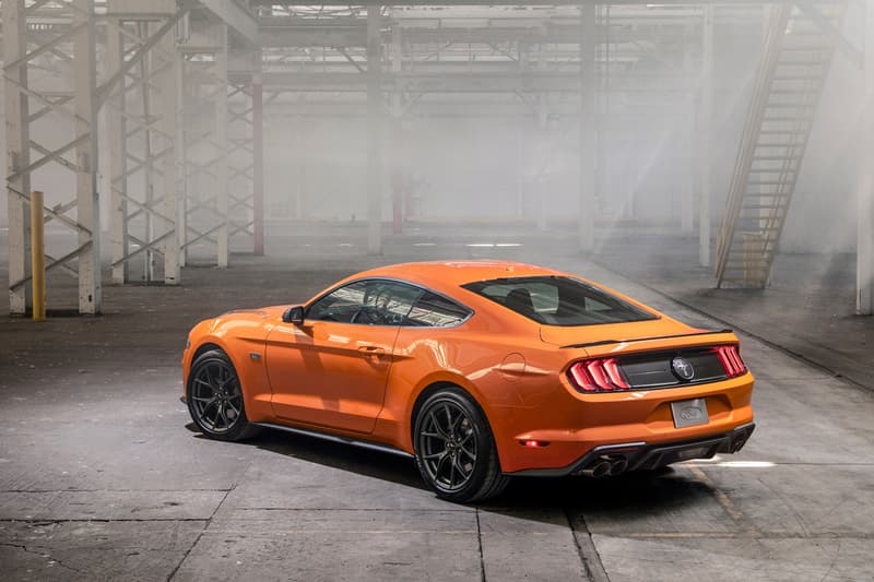 2020 Ford Mustang High Performance Turbo Edition EcoBoost Ford Focus RS Engine Orange four second car