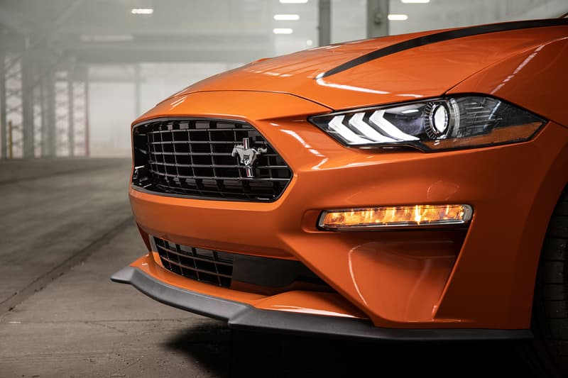 2020 Ford Mustang High Performance Turbo Edition EcoBoost Ford Focus RS Engine Orange four second car