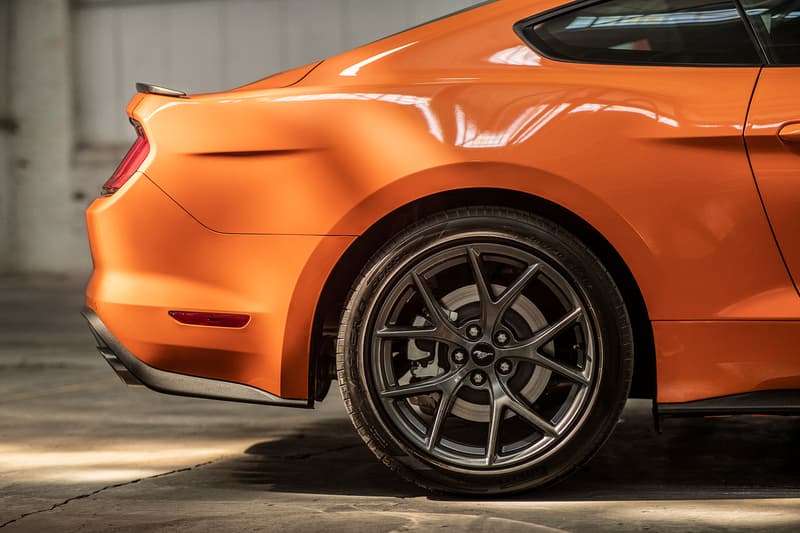 2020 Ford Mustang High Performance Turbo Edition EcoBoost Ford Focus RS Engine Orange four second car