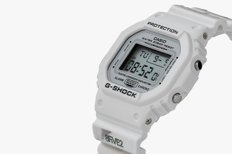 8five2 20 Year Anniversary G-Shock Release casio watches DW-5600