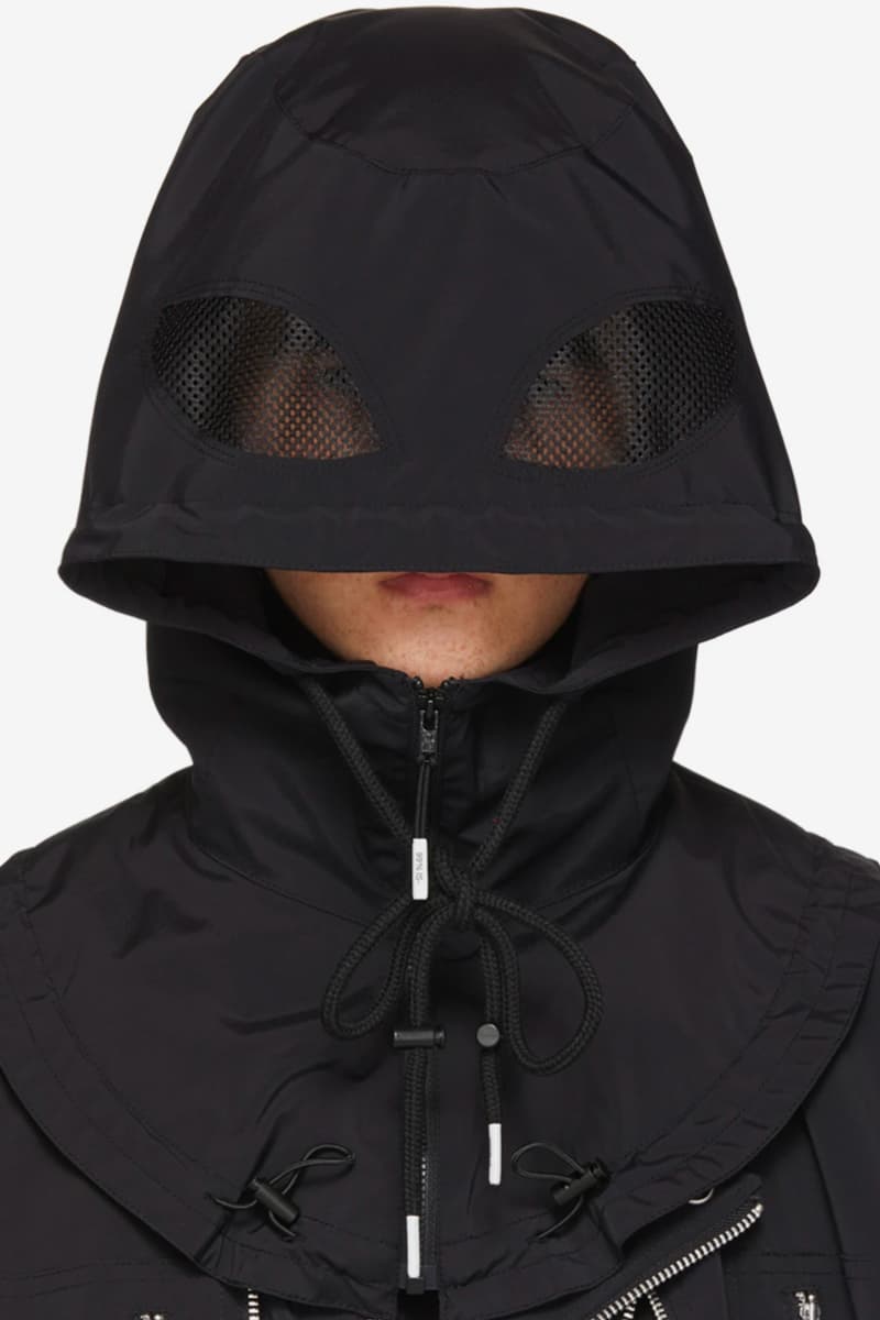 99%IS- Bat Hood Release Black Bajowoo Korean streetwear