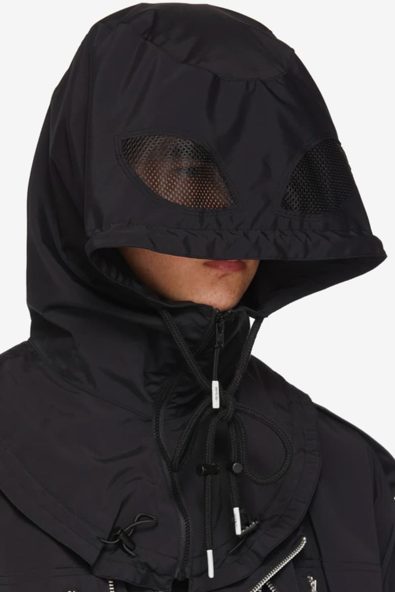 99%IS- Bat Hood Release Black Bajowoo Korean streetwear