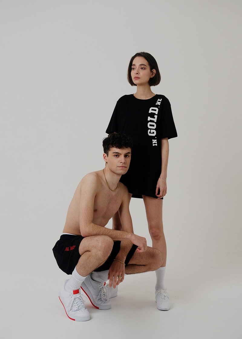 In Gold We Trust Drop Fluid Summer Collection Pastel lookbook