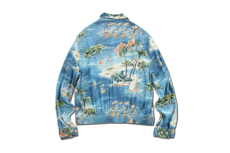 Kapital Kamehame Hareyon Doryzler Jacket Release Info accessories web store drop date pricing blue emerald Hawaii reference 