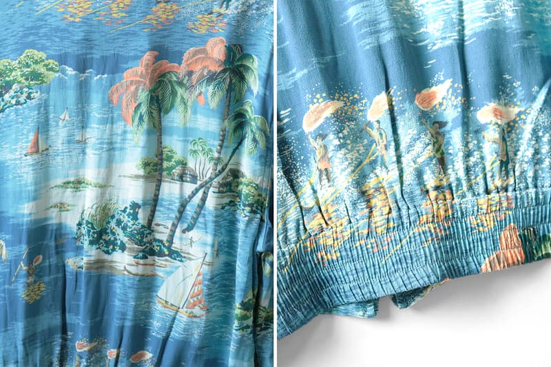 Kapital Kamehame Hareyon Doryzler Jacket Release Info accessories web store drop date pricing blue emerald Hawaii reference