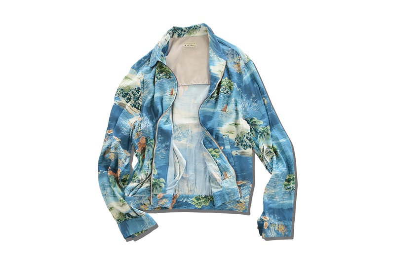 Kapital Kamehame Hareyon Doryzler Jacket Release Info accessories web store drop date pricing blue emerald Hawaii reference 