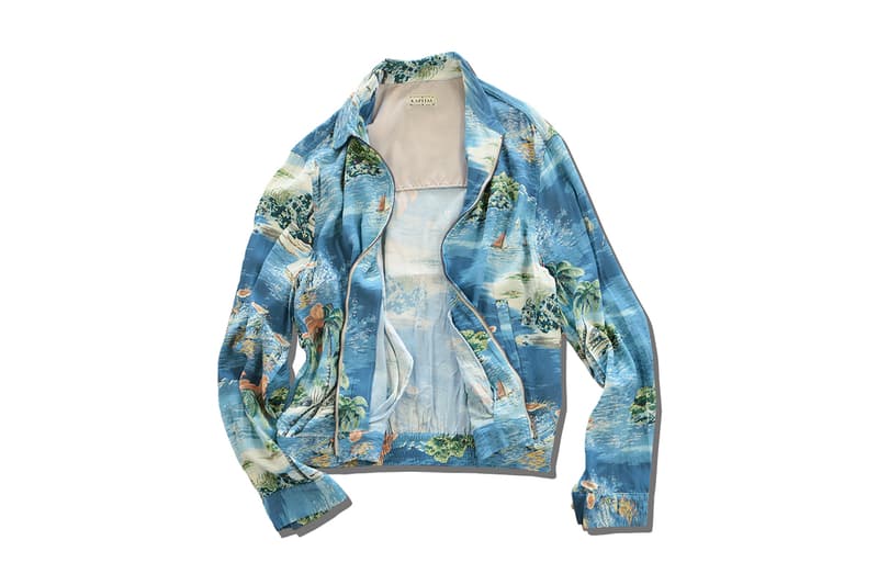 Kapital Kamehame Hareyon Doryzler Jacket Release Info accessories web store drop date pricing blue emerald Hawaii reference