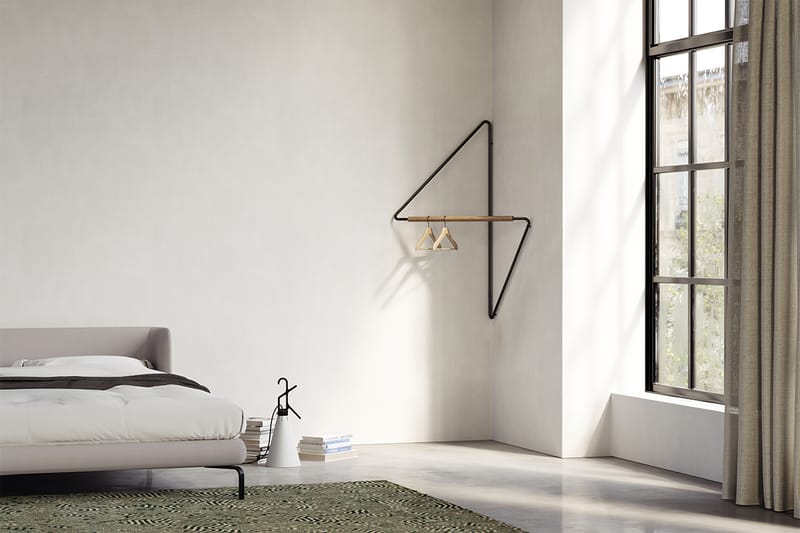 Meet Ugao - the Minimalist Clothing Rack Made for Corners