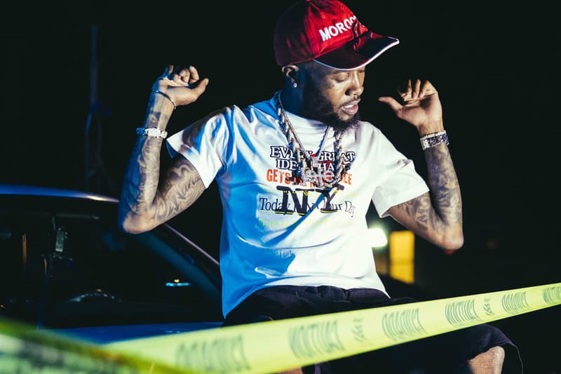 Shy Glizzy Covered N Blood new album glizzy gang D.C. Crew 