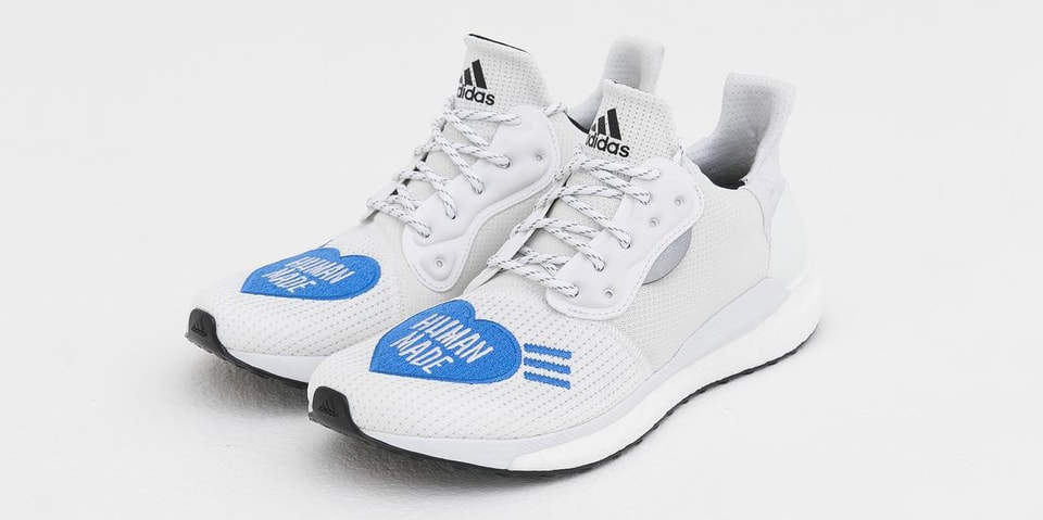 Adidas Solar Hu Human Made Shoes - White - Men