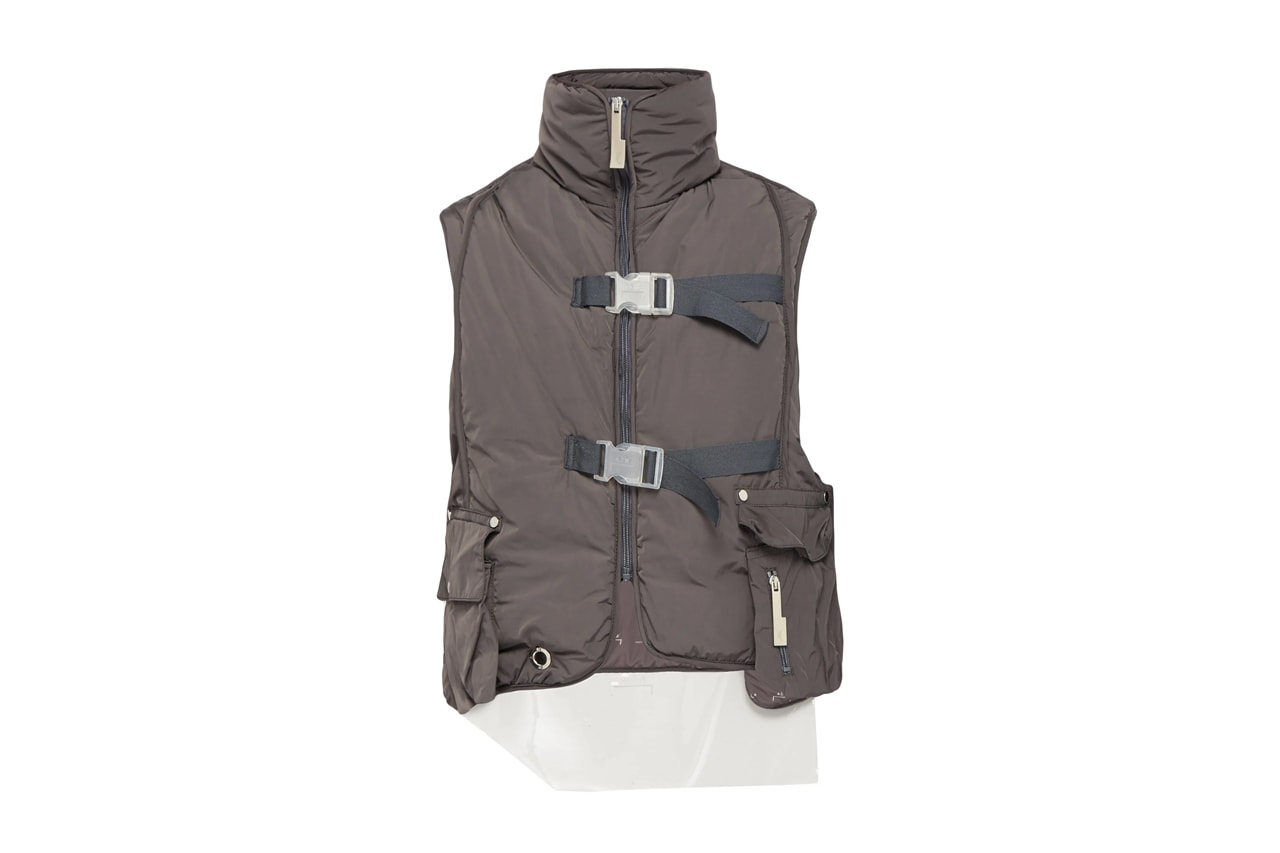 A-COLD-WALL* Hooded Technical Padded Gilet Release Info drop price stockist MATCHESFASHION.COM Samuel Ross 