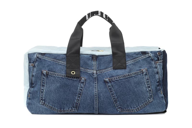acne studios bla konst denim backpack tote bag carryall duffle spring summer 2019 release