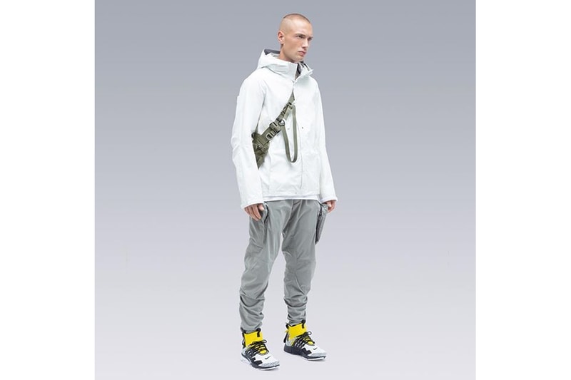 ACRONYM Spring/Summer 2019 Collection Drop 1 techwear errolson hugh J41-GTV J76-GT J69-GT J73-WS J36-S P10A-E P32-DS P32-S P27H-DS P22-DS P22-S P24A-S J46-FO J65-AK J65-KM J74-PX P27-DS S8-DS 3A-13TS 3A-3TS 3A-5TS trousers jackets gore tex gore-tex goretex schoeller dryksin 