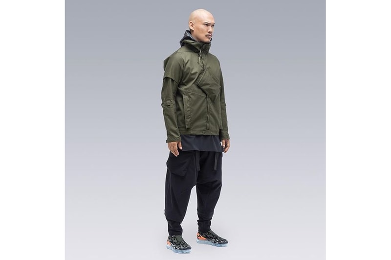ACRONYM Spring/Summer 2019 Collection Drop 1 techwear errolson hugh J41-GTV J76-GT J69-GT J73-WS J36-S P10A-E P32-DS P32-S P27H-DS P22-DS P22-S P24A-S J46-FO J65-AK J65-KM J74-PX P27-DS S8-DS 3A-13TS 3A-3TS 3A-5TS trousers jackets gore tex gore-tex goretex schoeller dryksin 