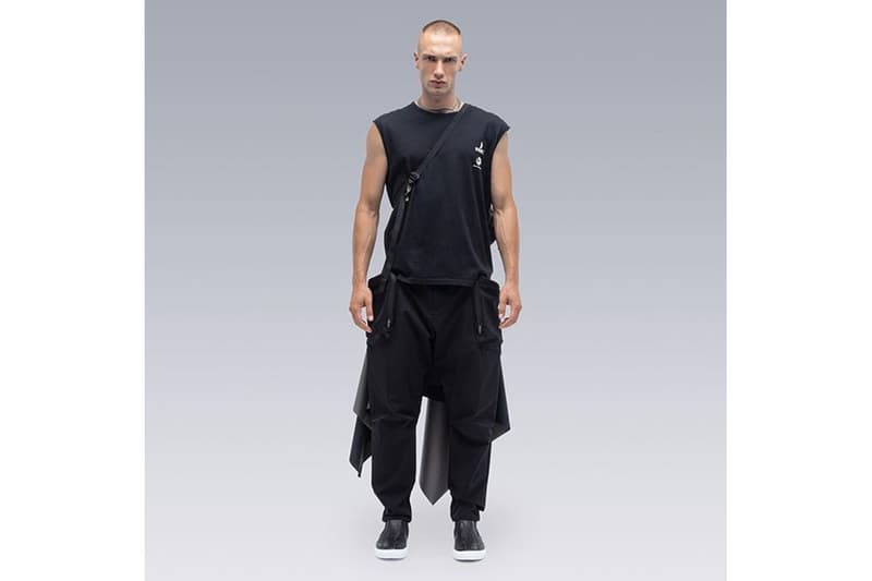 ACRONYM Spring/Summer 2019 Collection Drop 1 techwear errolson hugh J41-GTV J76-GT J69-GT J73-WS J36-S P10A-E P32-DS P32-S P27H-DS P22-DS P22-S P24A-S J46-FO J65-AK J65-KM J74-PX P27-DS S8-DS 3A-13TS 3A-3TS 3A-5TS trousers jackets gore tex gore-tex goretex schoeller dryksin