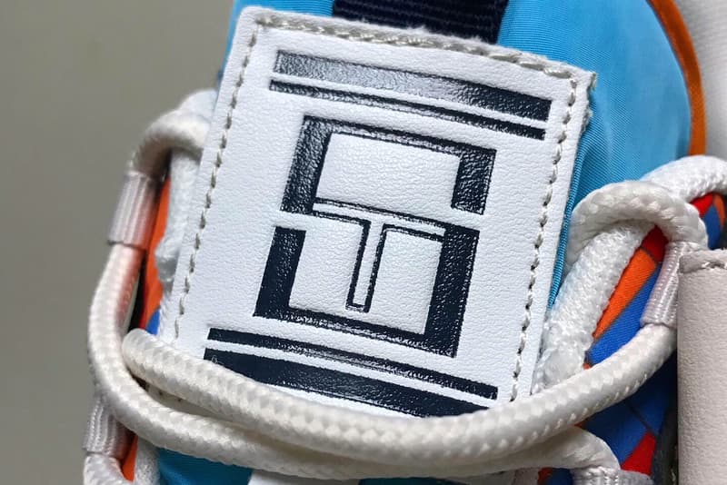 adam lister sergio tacchini power model sneaker fall winter artwork design collaboration art