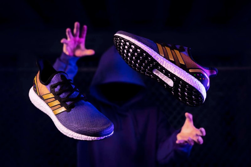 Captain Marvel & Thanos adidas AM4 for Footlocker