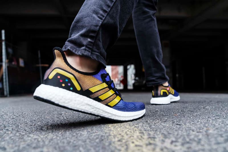 Captain Marvel & Thanos adidas AM4 for Footlocker