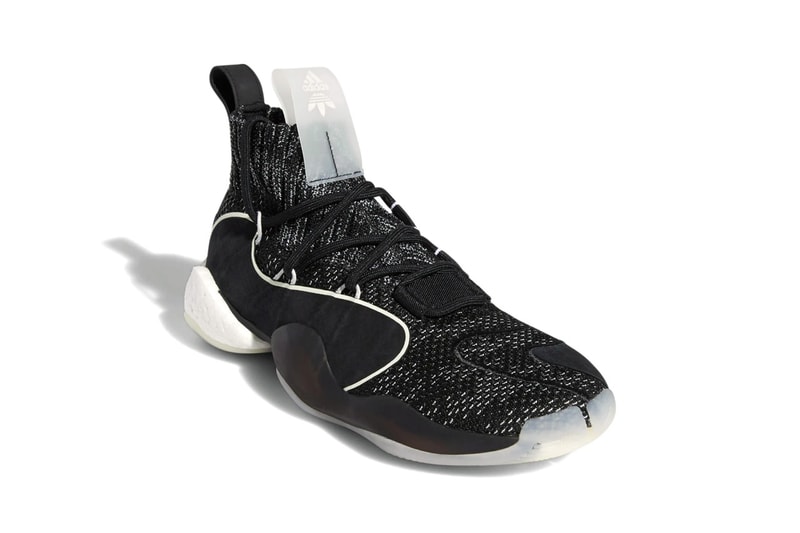 adidas crazy byw x core black grey one cloud white colorway sneaker release 