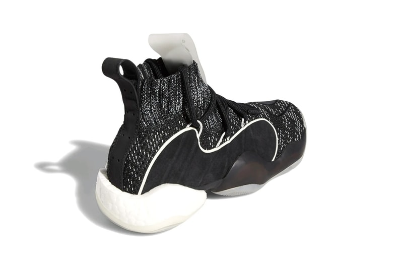 adidas crazy byw x core black grey one cloud white colorway sneaker release 