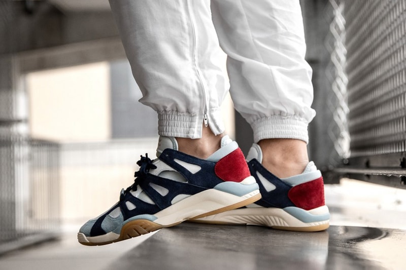adidas dimension low ash grey blue tint collegiate navy colorway sneaker release 