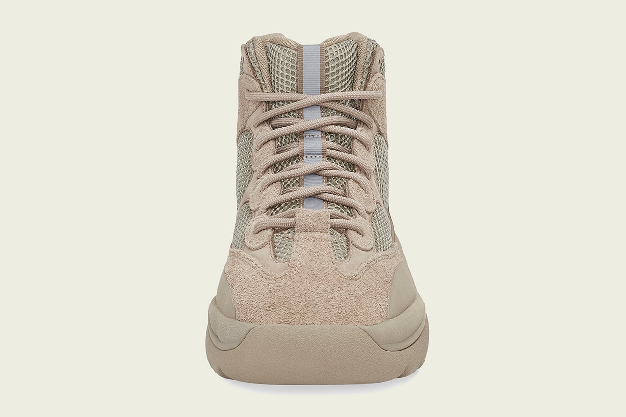 Kanye West adidas Originald YZY DSRT BT Rock Yeezy Desert Boot Season Six Re release mixed material taupe technical release information first look details collaboration