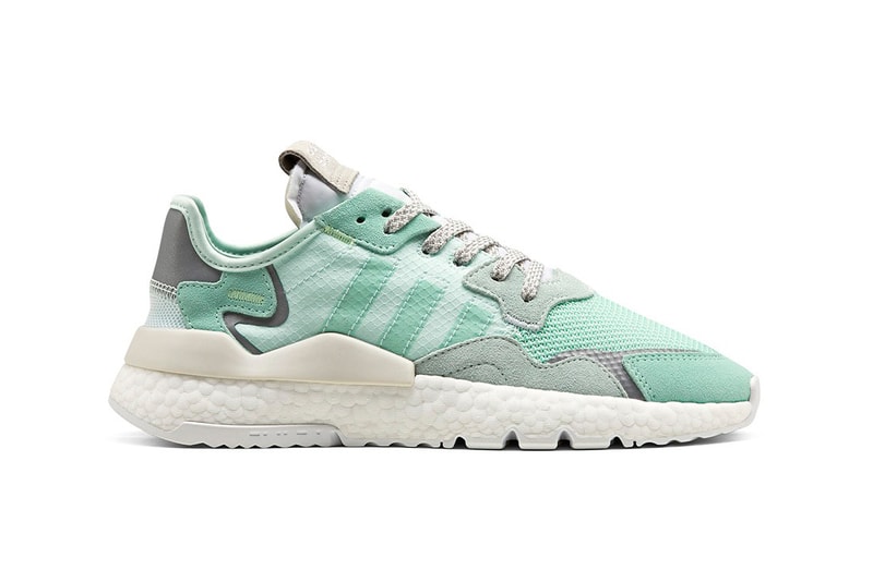 adidas Originals Nite Jogger Spring Summer 2019 SS19 Colorways New Colors Nylon Ripstop Suede Hi Vis Orange Clear Blue Teal Sea Green Grey White Release Information Price Details Drop Date