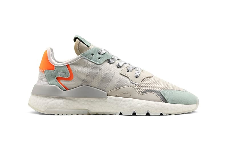 adidas Originals Nite Jogger Spring Summer 2019 SS19 Colorways New Colors Nylon Ripstop Suede Hi Vis Orange Clear Blue Teal Sea Green Grey White Release Information Price Details Drop Date