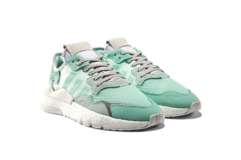 adidas Originals Nite Jogger Spring Summer 2019 SS19 Colorways New Colors Nylon Ripstop Suede Hi Vis Orange Clear Blue Teal Sea Green Grey White Release Information Price Details Drop Date