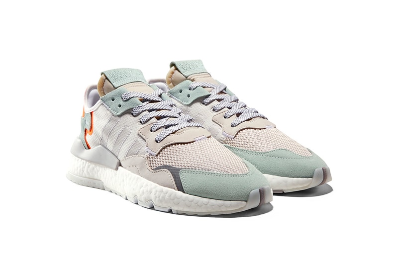 adidas Originals Nite Jogger Spring Summer 2019 SS19 Colorways New Colors Nylon Ripstop Suede Hi Vis Orange Clear Blue Teal Sea Green Grey White Release Information Price Details Drop Date