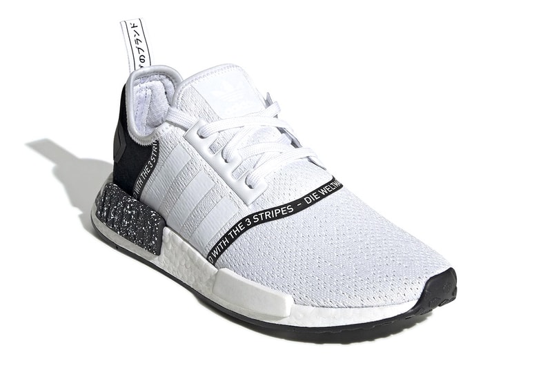 adidas Originals NMD R1 "Speckle Pack" Boost Soft Mesh Suede Printed Sole Unit Runner White Red Black SS19 Spring Summer 2019 Footwear Releaser Sneaker Drop Date Information How To Buy Where To Cop
